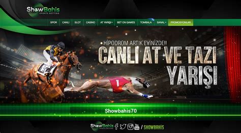 Showbahis Canlı Bahis ve Casino Oyunları